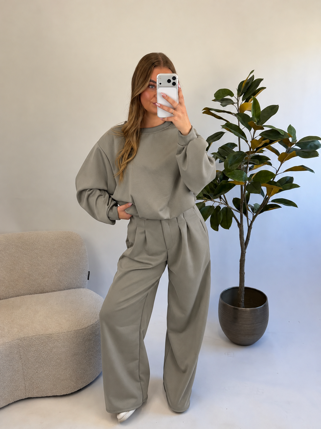 Luna Comfy Set - Taupe