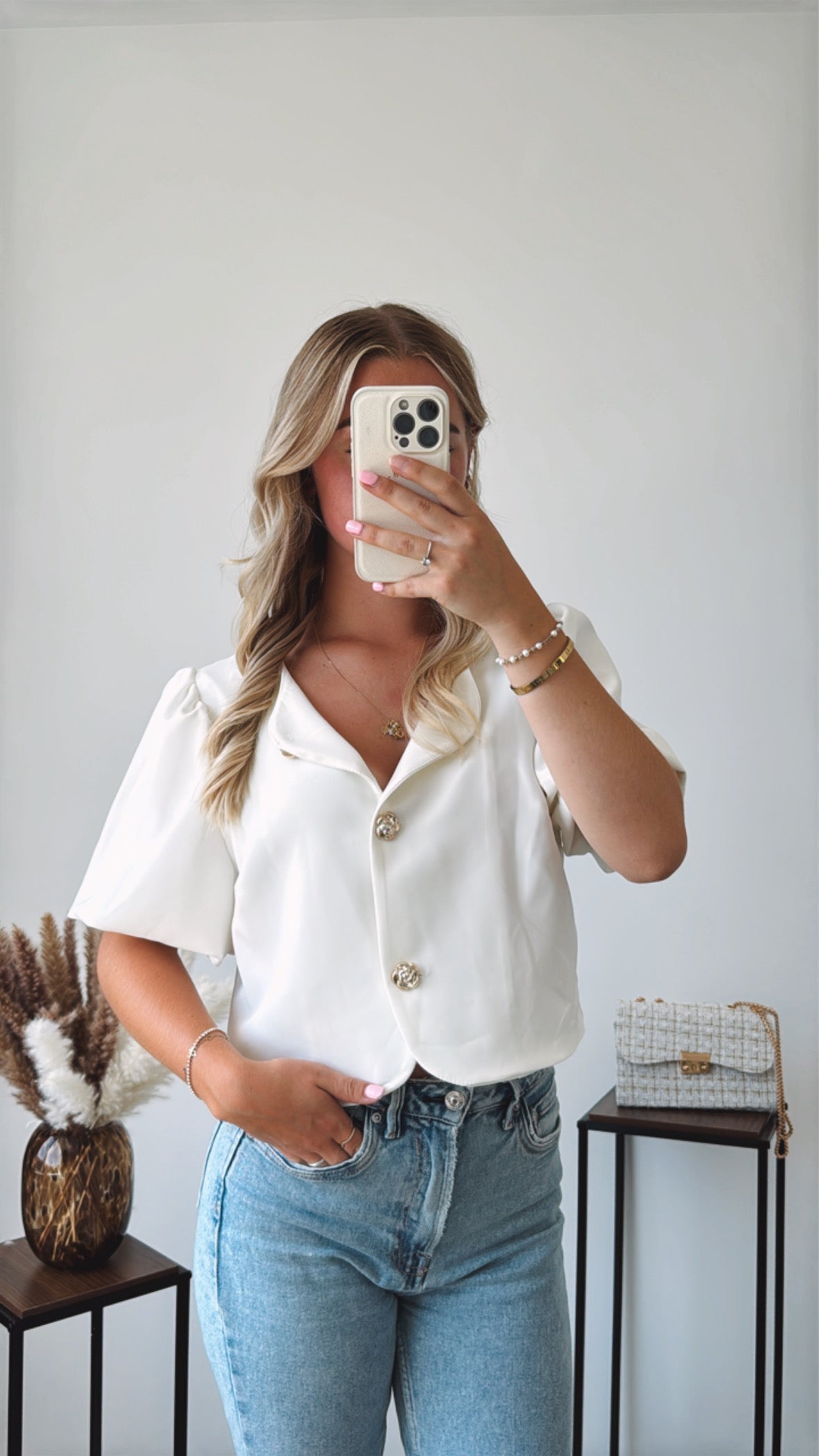 Bella Top White