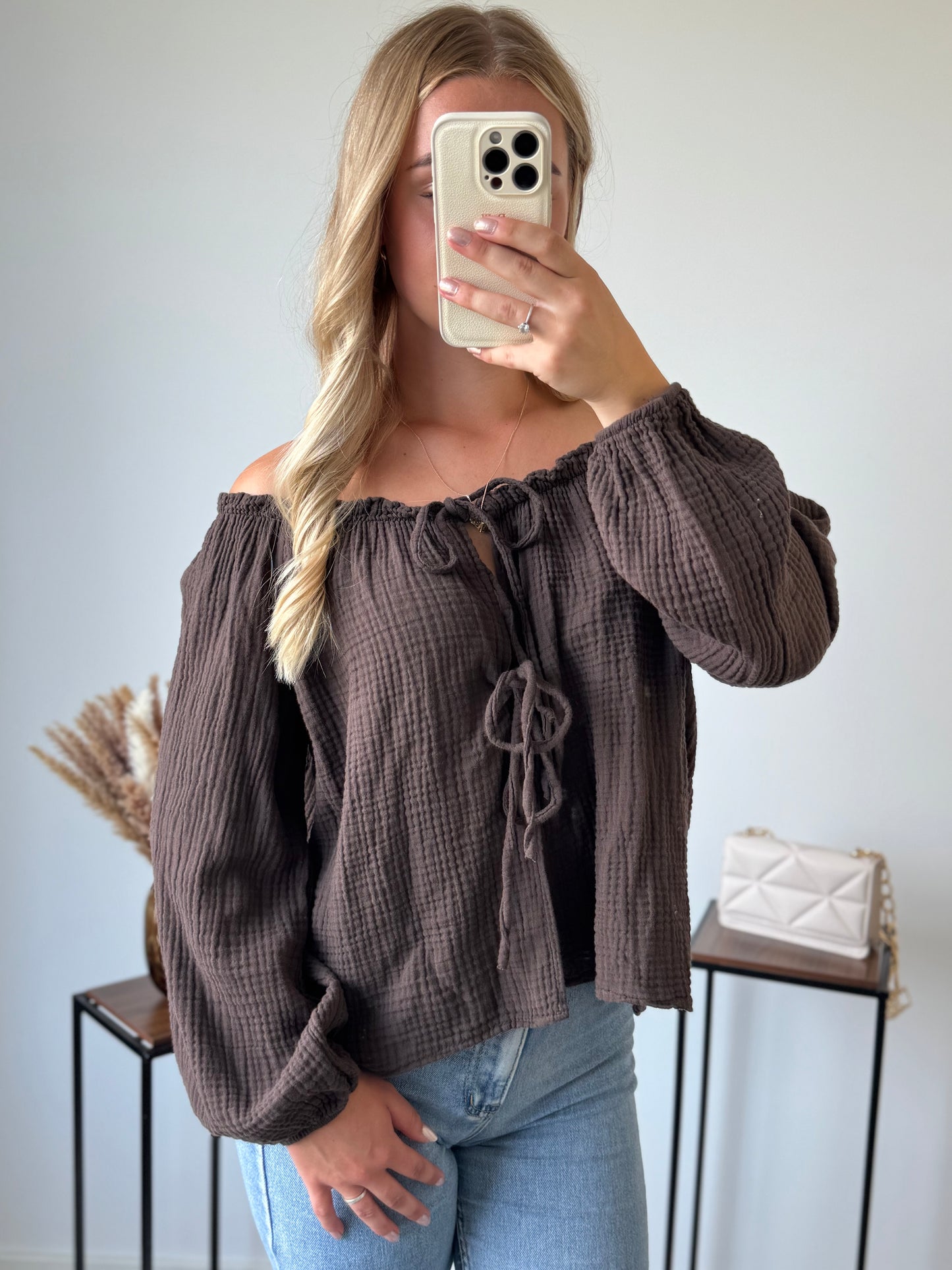 Romy Top Choco