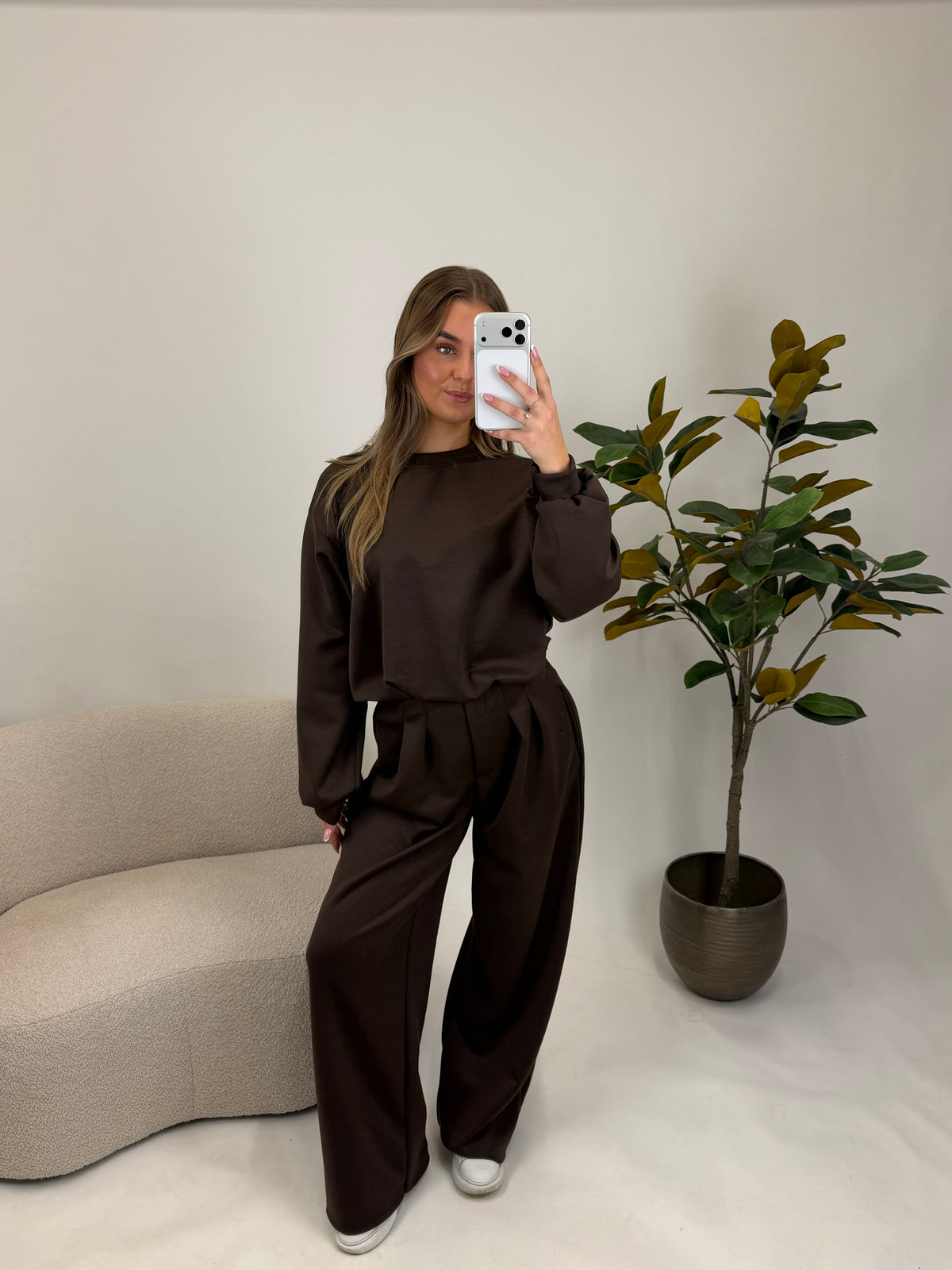 Luna Comfy Set - Brown