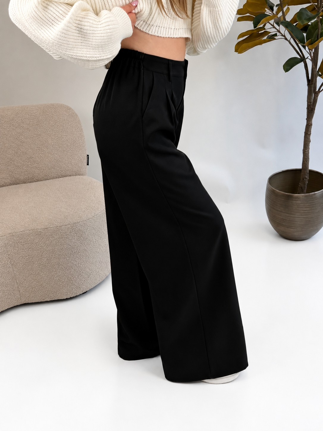 Livia Wide Leg Pantalon