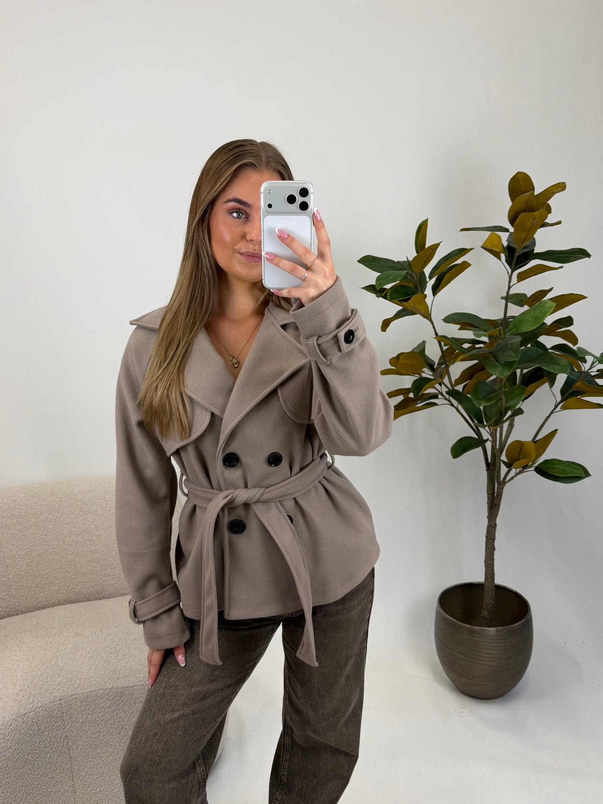 Celine Trenchcoat - Taupe