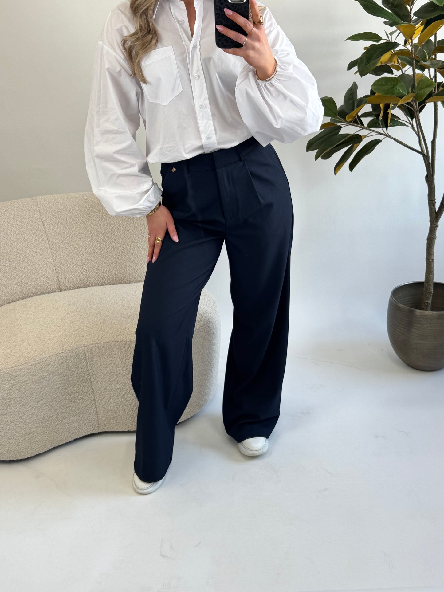 Belle Noir Pantalon
