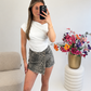 Leopard Skort