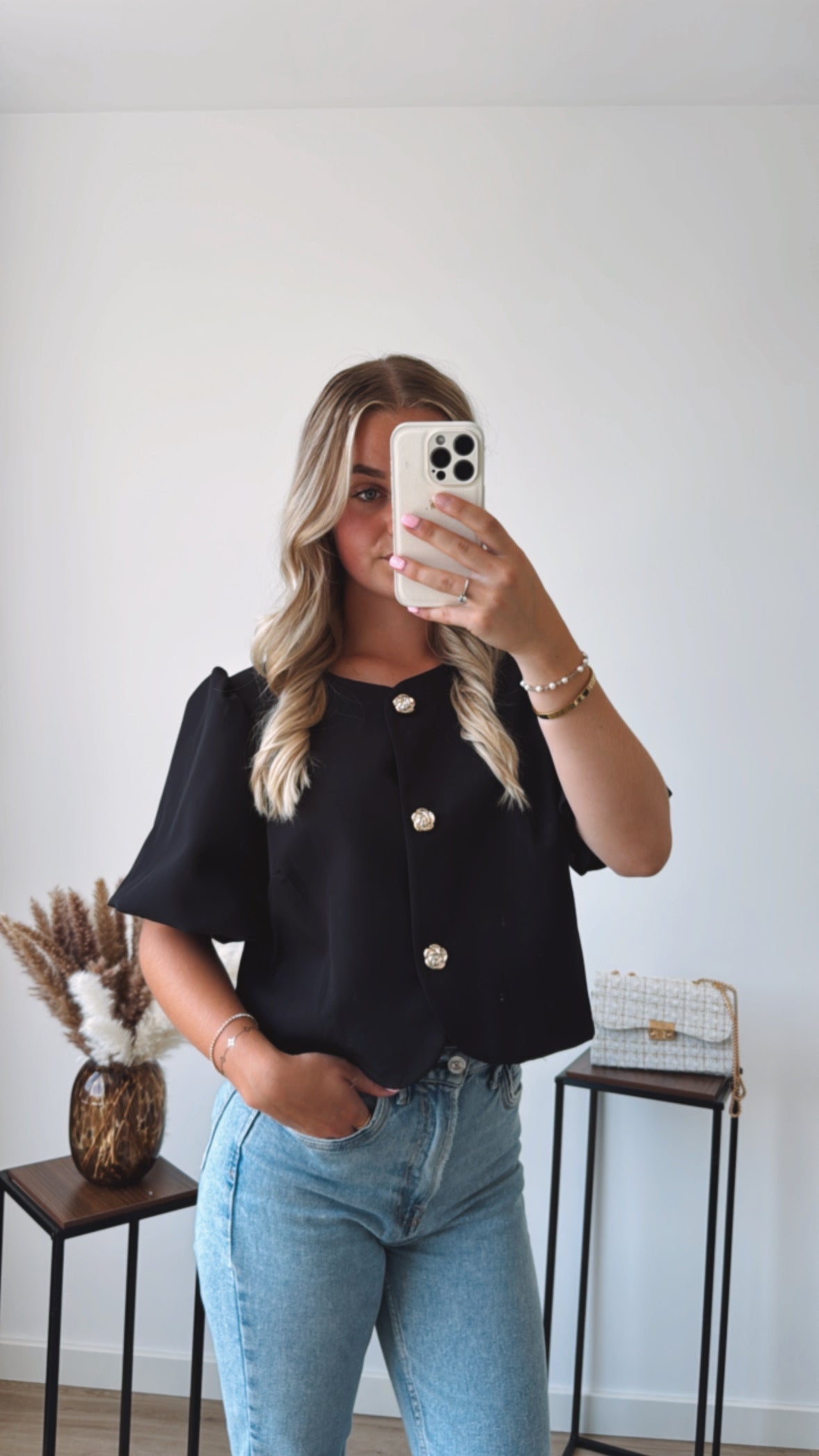 Bella Top Black