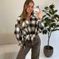 Mila Check Blouse