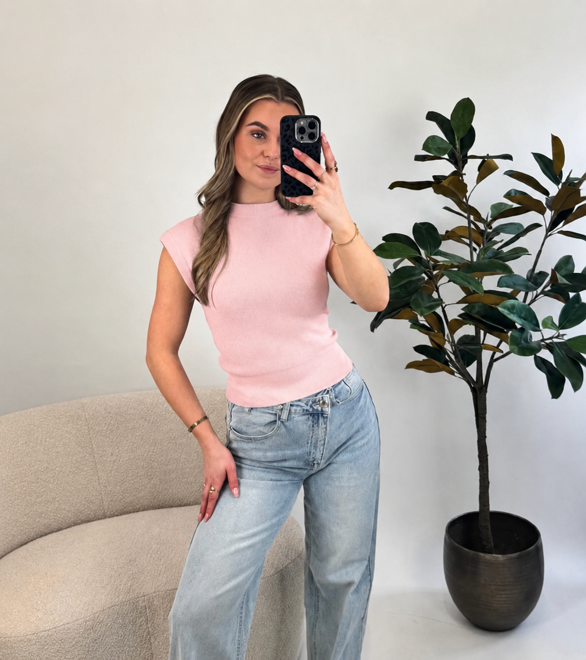 Julia Top Pink