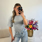 Kyra Top Grey