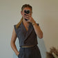 Robin Gilet Dark Grey