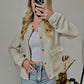 Emma Bomber Beige
