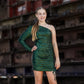 Glitter Dress Green