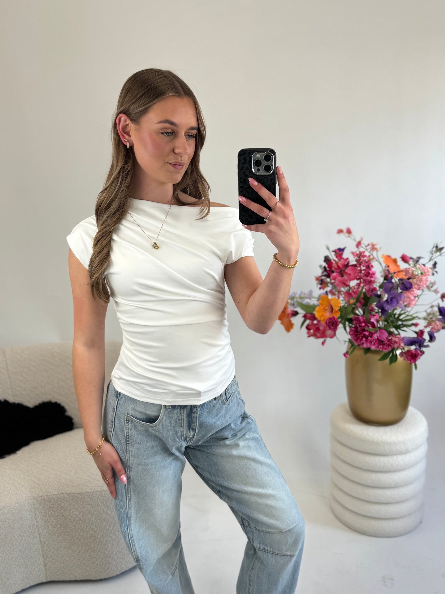 Vienna Of-Shoulder Top