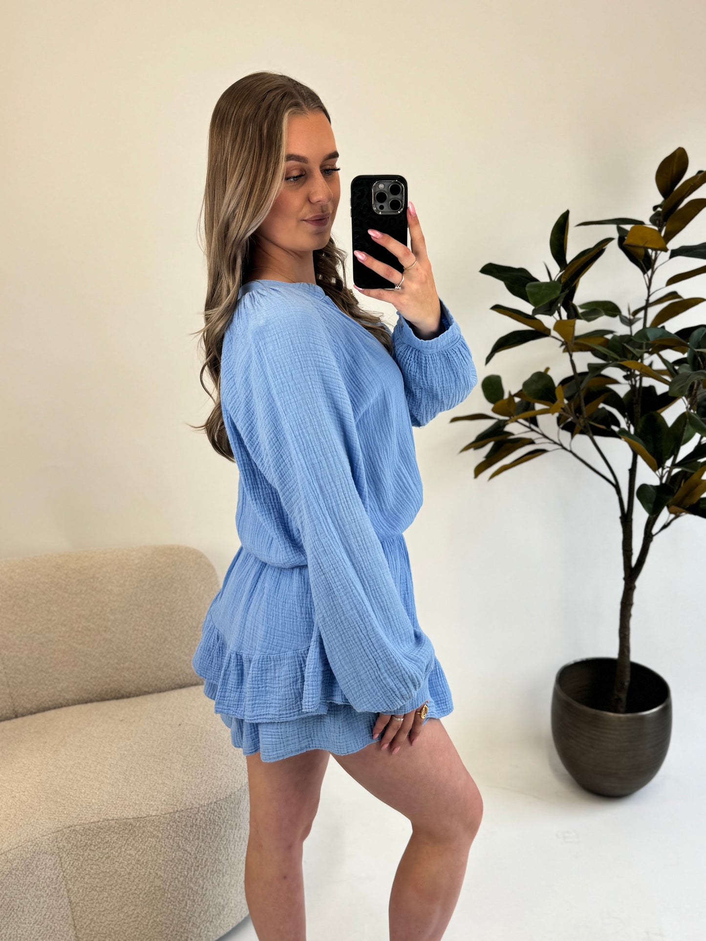 Ibiza Playsuit Blue