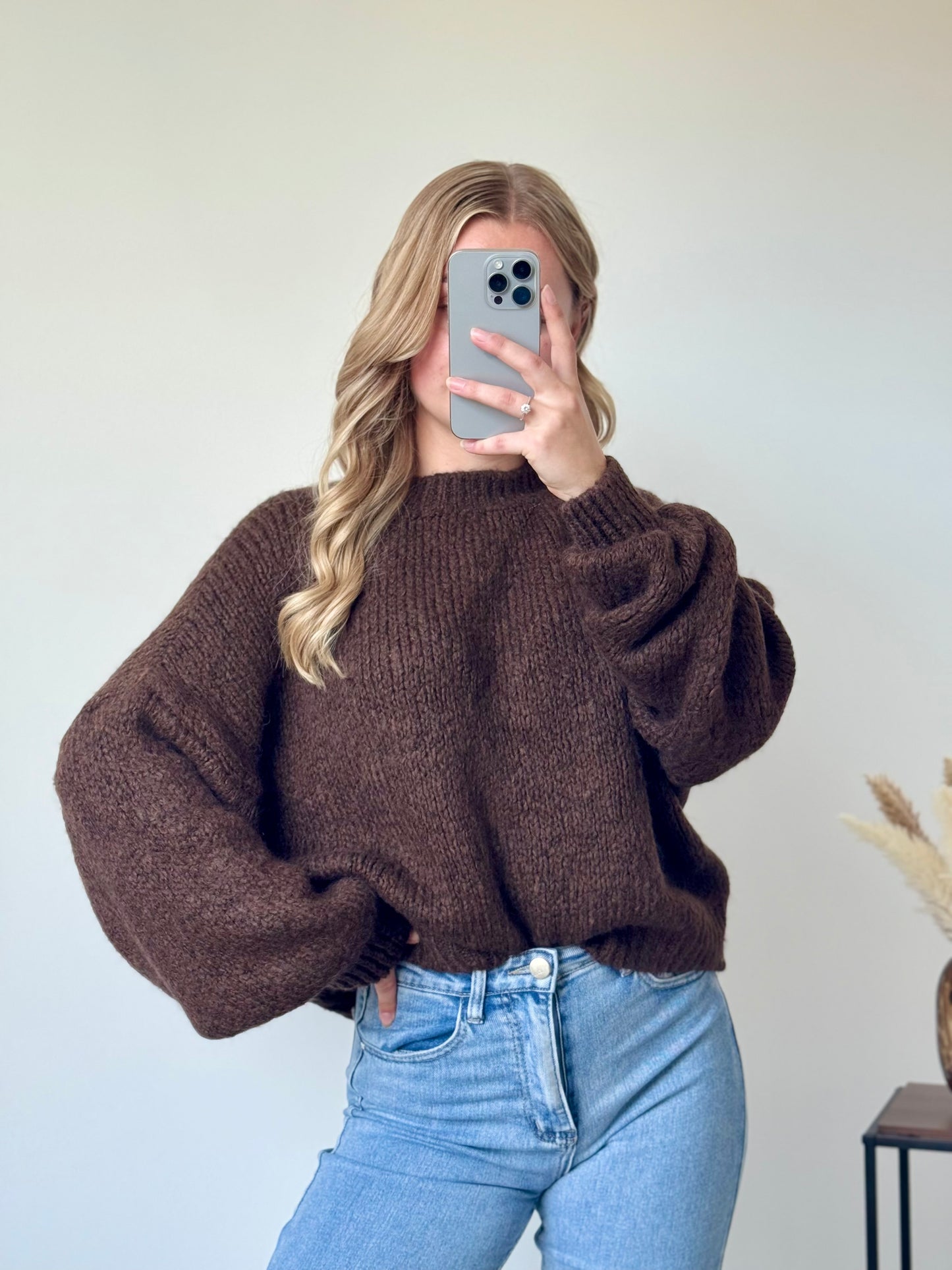 Sofia Knit Choco