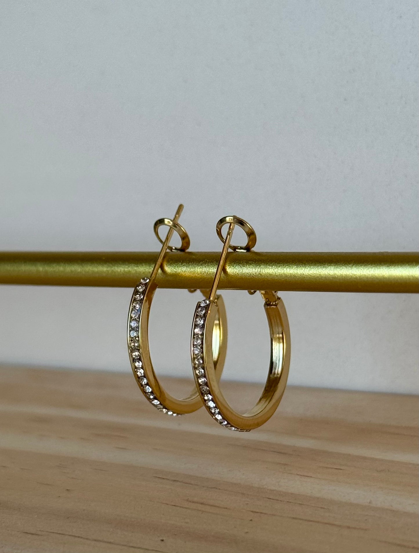 Little Diamond Hoops