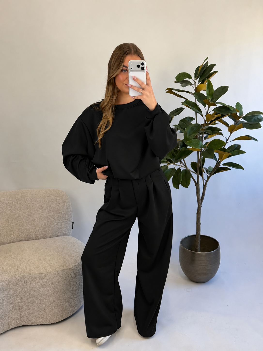 Luna Comfy Set - Black