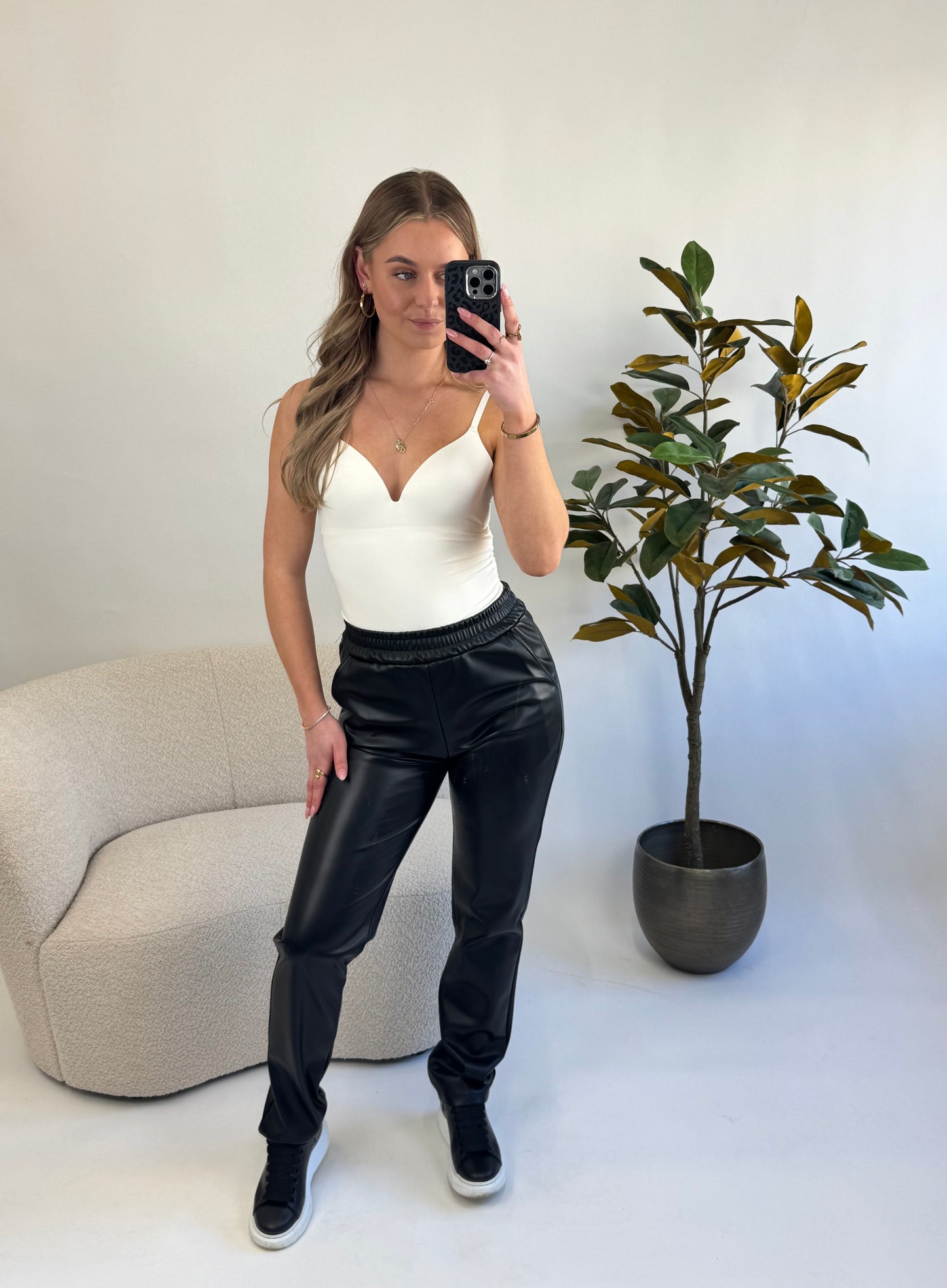 Nina Leather Pants