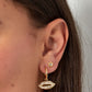 Kiss Earrings Gold