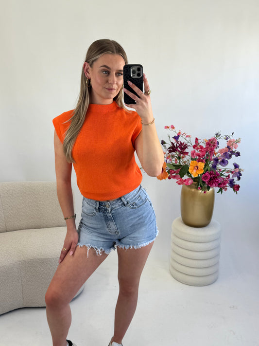 Julia Top Orange || 𝙺𝙸𝙽𝙶𝚂𝙳𝙰𝚈 𝙲𝙾𝙻𝙻𝙴𝙲𝚃𝙸𝙾𝙽