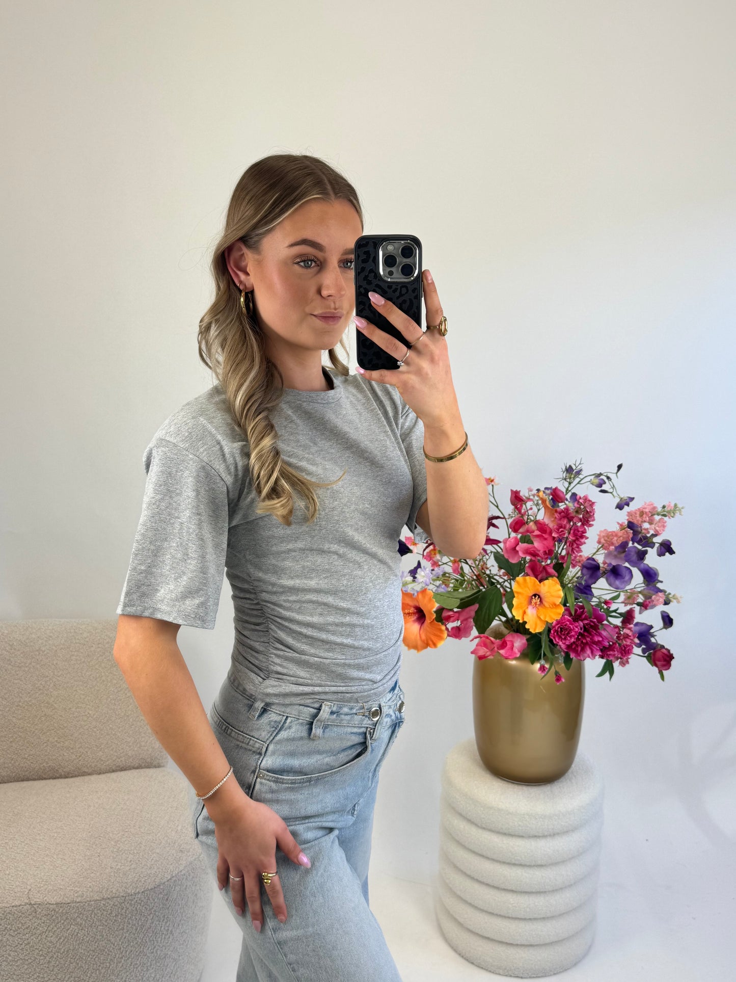 Kyra Top Grey