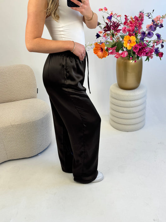 Élise Satin Pants