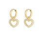 Golden Sparkle Heart