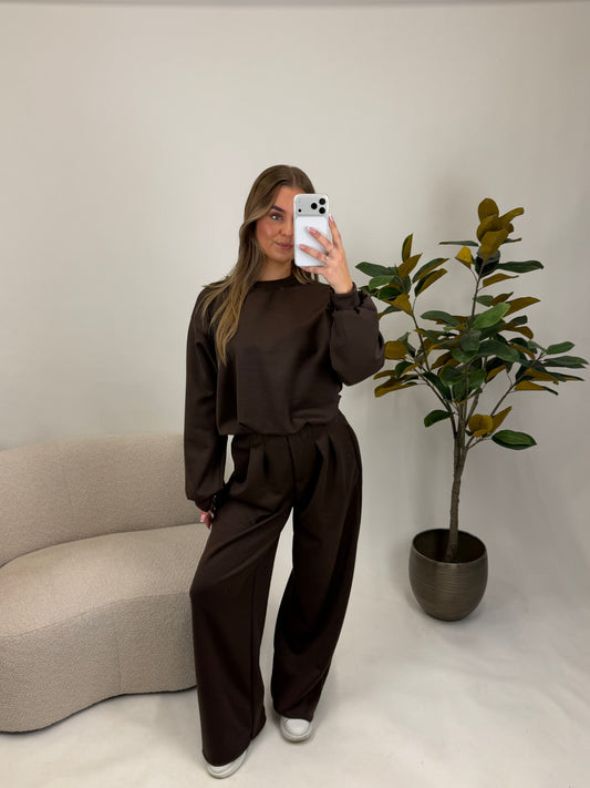 Luna Comfy Set - Brown