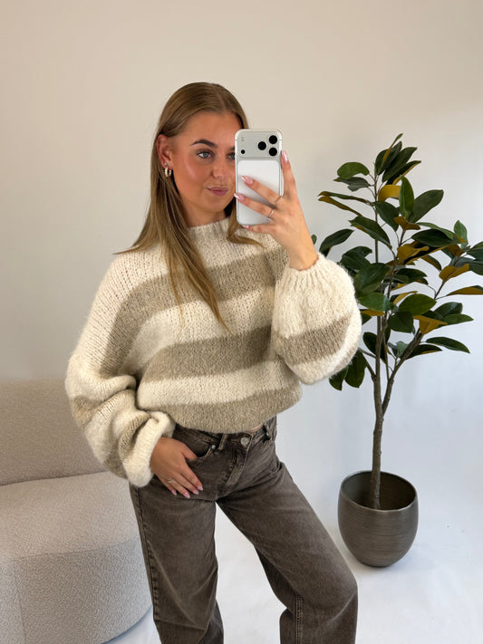 Maeve Striped Knit