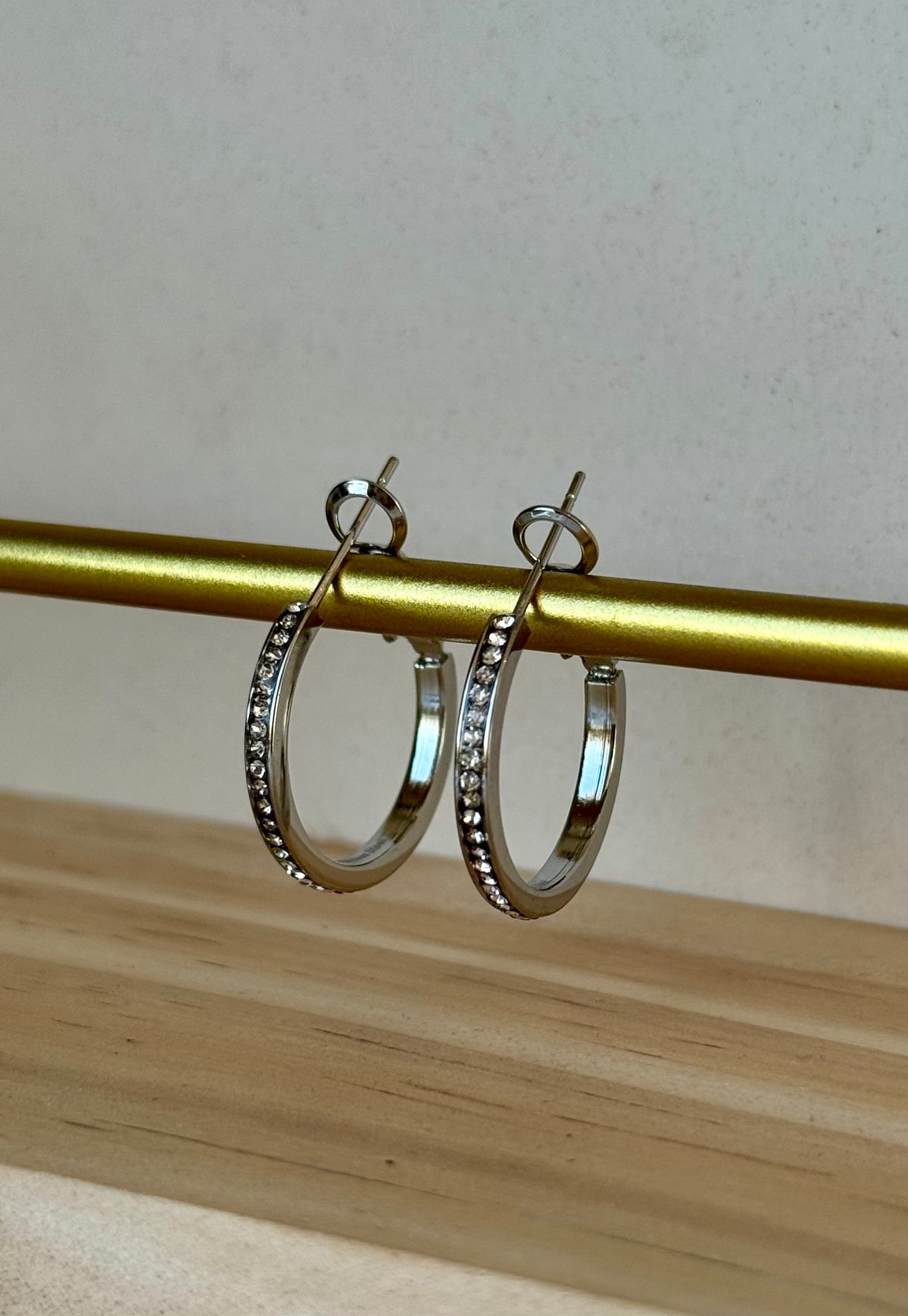 Little Diamond Hoops