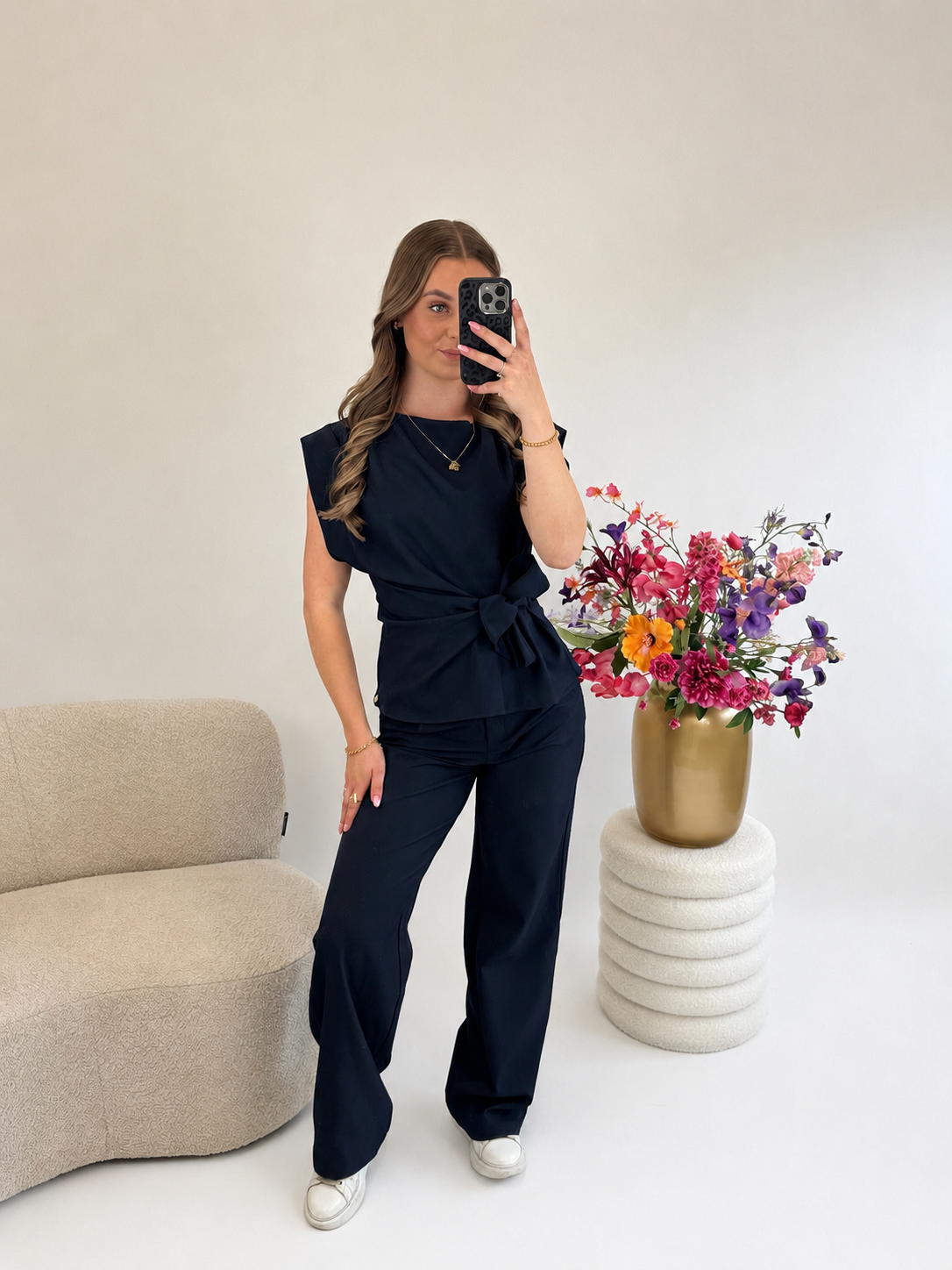 Mila Pantalon Navy