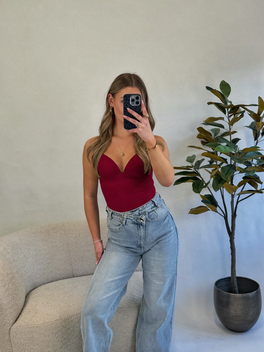 Shapewear Body Bordeaux
