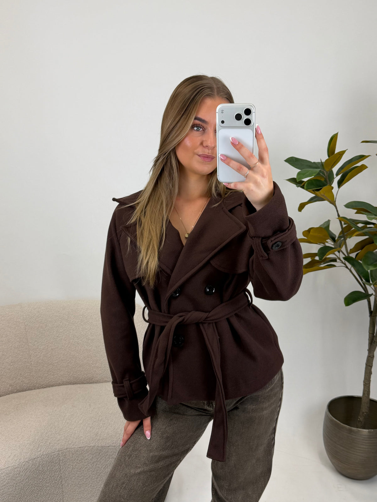 Celine Trenchcoat - Brown