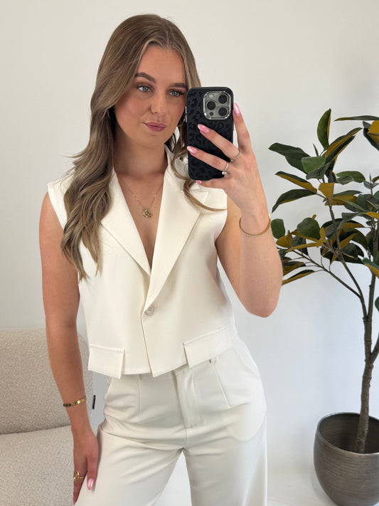 Cropped Blazer Liv