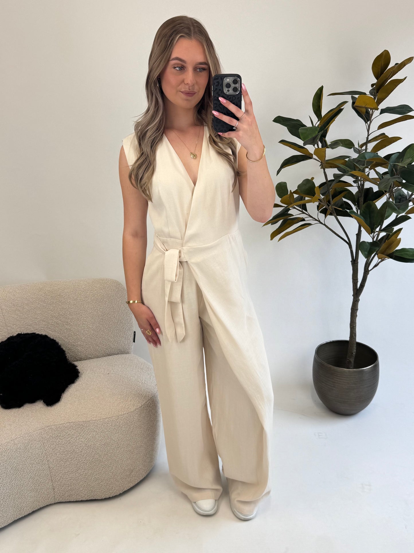 Jumpsuit Sienna Beige