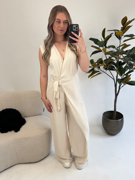 Jumpsuit Sienna Beige