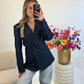 Ambika Fitted Blazer Navy