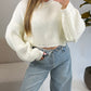Roxy Knit Off-White