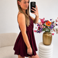 Lola Playsuit Bordeaux