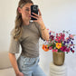 Kyra Top Taupe