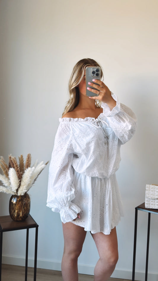 Bali PlaySuit White🏝️