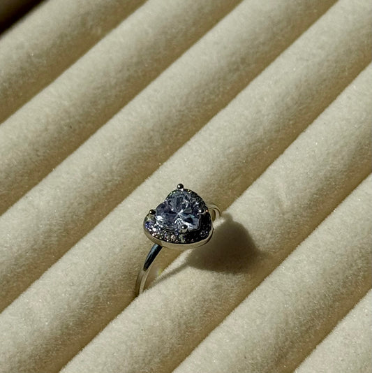 Diamond Heart Ring